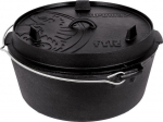 Petromax DUTCH OVEN FT12 Z PŁASKĄ PODSTAWĄ (FT12-T) | (FT12-T) | 4250435701492