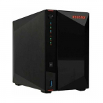 Serwer Asustor Asustor LOCKERSTOR 2 Gen2 + (AS6702T v2) NAS Desktop Intel Celeron N5105 4 GB DDR4 0 TB ADM Czarny | AS6702TV2 | 4710474831739