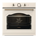 Gorenje Oven | BOS67372CLI | 77 L | Multifunctional | AquaClean | Mechanical | Steam function | Height 59.5 cm | Width 59.5 cm | Sandy | BOS67372CLI | 3838782613746