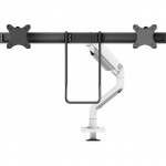 Neomounts Uchwyt biurkowy na 2 monitory 17'' - 27'' (DS75S-950WH2) | DS75S-950WH2 | 8717371441586