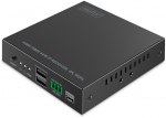 Adapter AV Digitus DIGITUS HDMI Fiber IP Receiver 4K/60Hz czarny | DS-55349 | 4016032501879