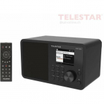 Telestar TOP200 internetov&eacute;/DAB+/FM r&aacute;dio, Bluetooth, USB nahr&aacute;vanie, Wi-Fi, CZ OSD menu, čierna | 5700200 | 4262508450022