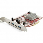 Kontroler StarTech 4-PT USB PCIE CARD USB-C/USB-A 4-PT USB PCIE CARD USB-C/USB-A | PEXUSB312A2C2V | 0065030887076