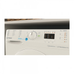 INDESIT | Washing machine | BWSA 61294 W EU N | Energy efficiency class C | Front loading | Washing capacity 6 kg | 1150 RPM | Depth 42.5 cm | Width 59.5 cm | Display | Big Digit | White | BWSA 61294 W EU N | 8050147661536