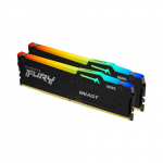 Kingston | Fury Beast | 32 Kit (16GBx2) GB | DDR5 | 6400 MHz | PC/server | Registered No | ECC No | KF564C32BBEAK2-32 | 740617343113