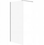 Cersanit (kabiny walk-in) Kabina prysznicowa walk-in MILLE chrom - (90x200) szkło transparentne (S161-006) | S161-006 | 5901771037941