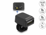Delock Ringbarcode Scanner 1D und 2D mit 2,4 GHz oder Bluetooth | 90607 | 4043619906079