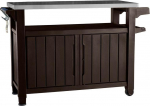 Keter St&oacute;ł ogrodowy ze schowkiem UNITY XL - brązowy | R59968 | 7290106930780