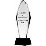 Victoria Sport Trofeum szklane grawerowane + wypełnienie farbą | C043-31/GR/F | 2010000271582