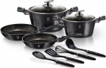 Berlinger Haus Zestaw Garnk&oacute;w Berlingerhaus Bh-6917 Carbon Pro | BH-6917 Kinghoff | 5999108421518