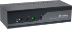 Przełącznik InLine InLine&reg; Desktop KVM Switch, 4-port, Dual Monitor DisplayPort 1.2, 4K, USB 3.0, Audio | 63654I | 4043718284696