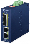 Konwerter światłowodowy Planet PLANET IP40 Compact size 2-Port 100/1000X SFP + 2-Port 10/100/1000T Media Converter konwerter sieciowy 1000 Mbit/s Niebieski | IGT-2205AT-E | 4711605289139