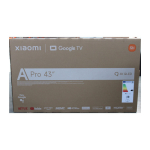 SALE OUT. Xiaomi QLED TV A Pro 2026 43" | SALE OUT. | Xiaomi QLED TV A Pro 2026 | 43 | Smart TV | Google TV | UHD | Dark Gray | DAMAGED PACKAGING | ELA5956EUSO | 2000001383964