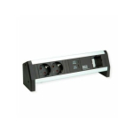 Listwa zasilająca Bachmann Desk 2xzabezpieczone gniazda USB typu A i C, ładowarka USB 22 W, 1xABD GST18 | 4057298083594 | 4057298083594