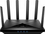 Cudy P5 wireless router Gigabit Ethernet Dual-band (2.4 GHz / 5 GHz) 5G Black | P5_EU | 6971690792282