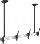 Equip Equip Deckenhalterung 45''-55''/2TFT je 50kg 1Gelenk neig. sw (Speditionsversand) | 650373 | 4015867222997