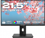Monitor JapanNext JAPANNEXT 54,6cm JN-I215FLFHSP-C65W 16:9 HDMI/USBC FHD | JN-I215FLFHSP-C65W | 4589511171219