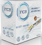 Inca kabel Ethernetowy ICAT7-305AG S/FTP1 23 AWG kabel CAT7 305M | ICAT7-305AG | 8681949015977