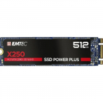 Dysk SSD Emtec X250 512GB M.2 2280 SATA III (ECSSD512GX250) | ECSSD512GX250 | 3126170170484