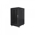 Lanberg | Rack cabinet 19" free-standing 22U/600x800 (flat pack) with mesh door | FF01-6822-23B | Black | FF01-6822-23B | 5901969439892