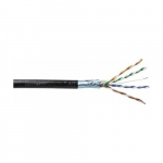 Kabel EmiterNet zewnętrzny żelowany FTP (F/UTP) kat.5e, drut 4x2x0,5 PE+GEL | K/EMITERNET-FTP5EOUT-GEL. | 5906764105492