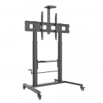 Techly ICA-TR230 multimedia cart/stand Black Flat panel | 364491 | 8059018364491