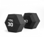 Tiguar Hantel WHEX0300 gumowany 1 x 30 kg | TI-WHEX0300 | 5902860494560