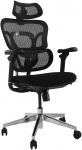 Krzesło biurowe Equip Ergonomiczne krzesło biurowe Podparcia głowy/rąk SFS czarny lite Retail | 651053 | 4015867238646