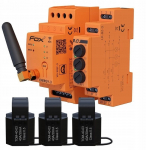 FF Zestaw monitor licznik zużycia energii WI-MEF-3-40A Wi-Fi + zabezpieczenie LK-BZ-3 | WI-MEF-3-40SET | 5902431676869