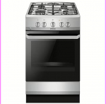 Kuchenka AEG Hansa  67 L  platums 50 cm  nerusejosa terauda - Gazes plits ar gazes virsmu | FCGX5202092 | 5906006585181
