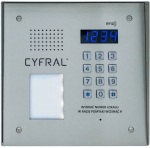 CYFRAL PC-2000RE PRO INOX Panel rozm&oacute;wny z moduł elektroniki CC-2000 oraz czytnikiem RFID | PC-2000RE PRO INOX | 5901085056959