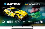 Blaupunkt | QLED TV | 50QBG6000S | 50 | Smart TV | Google TV | UHD | Black | 50QBG6000S | 8594213441610