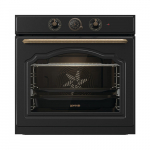 Gorenje Oven | BOS67372CLB | 77 L | Electric | AquaClean | Mechanical control | Steam function | Convection | Height 59.5 cm | Width 59.5 cm | Black | BOS67372CLB | 3838782613753