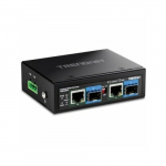 Konwerter światłowodowy TRENDnet TRENDnet 2-Port Industrial SFP to Gigabit PoE++ Media Conv. | TI-BF22SFP | 710931162684