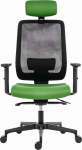 Krzesło biurowe Powerton Powerton Ergonomiczny fotel biurowy Lucie, Zielony | 8590825595819 | 8590825595819