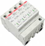 ABB Ogranicznik przepięć Typ T2 4P 40kA 12,5kV 275V OVR T2 4L 40-275 P QS 2CTB803873R5600 | 2CTB803873R5600 | 3660308520548