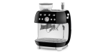 Smeg EGF03BLEU Espressomaschine, Kaffeevollautomat 50s Style, schwarz | EGF03BLEU | 8017709329846