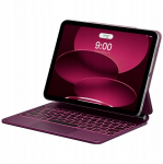 Etui na tablet 4kom.pl Etui Typecase Edge z klawiaturą do iPad  11'' (A16) 2025 / iPad 10.9'' 2022 malinowy | 6979284780486 | 6979284780486