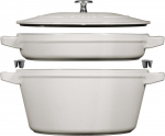 STAUB Zestaw 2 naczyń żeliwnych z pokrywką Staub | 40508-385-0 | 3272340054570