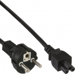 Kabel zasilający InLine 40pcs. pack Bulk-Pack Inline&reg; Power cord for notebook, black, 1.8m, bulk | B-16656X | 4043718253340
