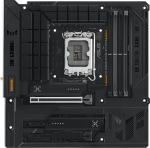 Asus | TUF GAMING B760M-BTF WIFI | Processor family Intel | Processor socket LGA1700 | DDR5 | Supported hard disk drive interfaces M.2, SATA | Number of SATA connectors 4 | MBAS-742 | 4711387324547