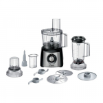 Bosch | Food Processor MultiTalent 3 Plus | MCM3PM386 | 900 W | Number of speeds 2 | Bowl capacity 2.3 L | Black/Stainless steel | MCM3PM386 | 4242005229888