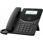 Telefon Cisco Cisco Desk Phone 9841 - VoIP-Telefon - mit Trusted Platform Module (TPM) 2.0 mit Rufnummernanzeige/Anklopffunktion - SIP, RTCP, RTP, SRTP, SDP - 4 Leitungen - Carbon Black | DP-9841-K9= | 889728594950