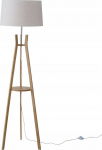 Lampa podłogowa Boltze Lampa stojąca do salonu AVAL, klosz z materiału imitującego len, 153 cm | 4020607834927 | 4020607834927