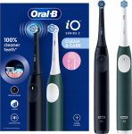 Braun Oral-B iO Series 2 Duo Night Black & Forest Green | 8700216612418 | 8700216612418