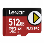 Lexar PLAY Pro microSD Express 7.1 512GB memory card | LMSXPS0512G-BNNNG | 843367135752