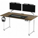 Biurko Ultradesk Uplift XXL Brązowe 160 cm x 75 cm | UDESK-UP-WTOO | 5904238812488