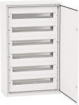Elektro-Plast Rozdzielnica modułowa 6 x 24 podtynkowa IP54 DARP-144 drzwi alum. (biały 9.624) | 9.624 | 5901769016774
