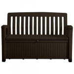 Keter Ławka ogrodowa z schowkiem PATIO - brązowa | R54590 | 7290106934023