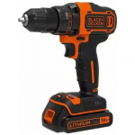 Wiertarka Black&Decker Wiertarka 18V 40Nm 2x1,5Ah | BDCDD186B-QW | 5035048641095